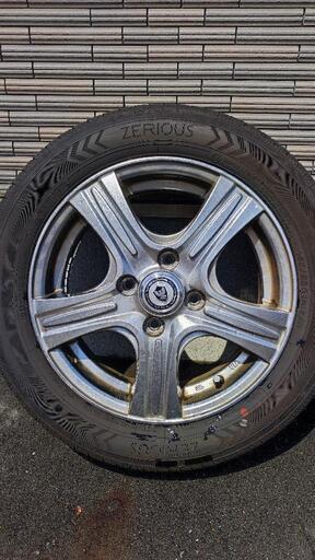 軽自動車☆夏タイヤ14インチ&ホイール【155/65R14】2022年製造 | w2