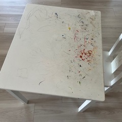 IKEA 子ども机、椅子　KRITTER