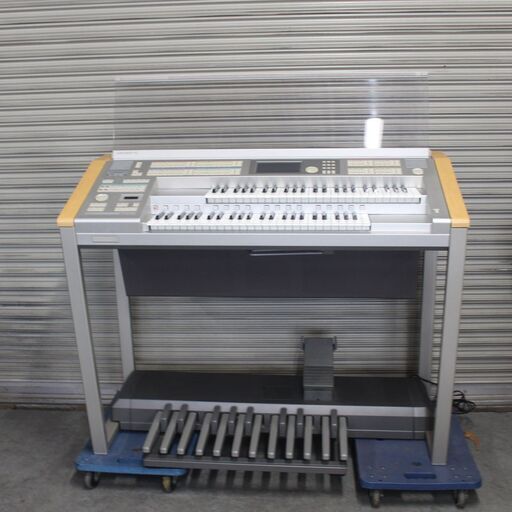 T989) ヤマハ エレクトーン Electone 2006年製 ELS-01 ステージア 6.5型モニター 上下49/ペダル20鍵 チェア付 YAMAHA 直取/自社配送限定