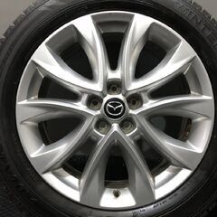 タイヤ走行短め【DL WM02 225/55R19】スタッドレス【MAZDA CX-5 純正 