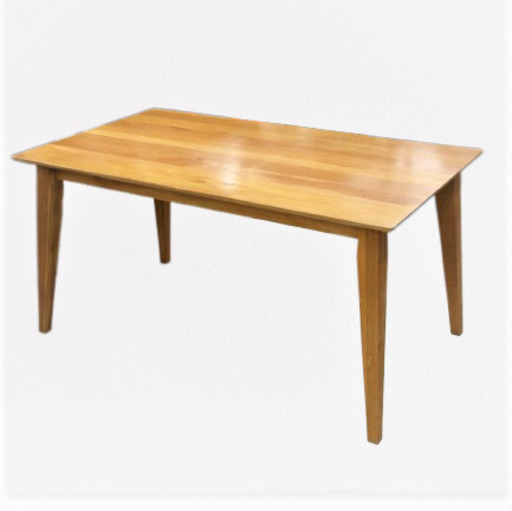 ダイニングテーブル　木製　W1400　リユース品
