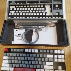 AJAZZ AK873 TKL メカニカルキーボード 赤軸 英語...