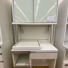 ★ジモティ割あり★ エスエークラフト 食器棚 白 H199×D5...