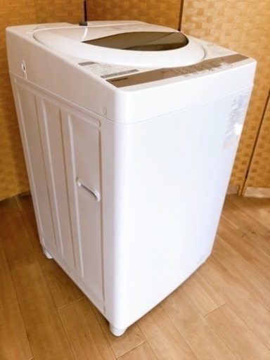 【引取】TOSHIBA 東芝 AW-5G9 2021年製 5kg 全自動電気洗濯機