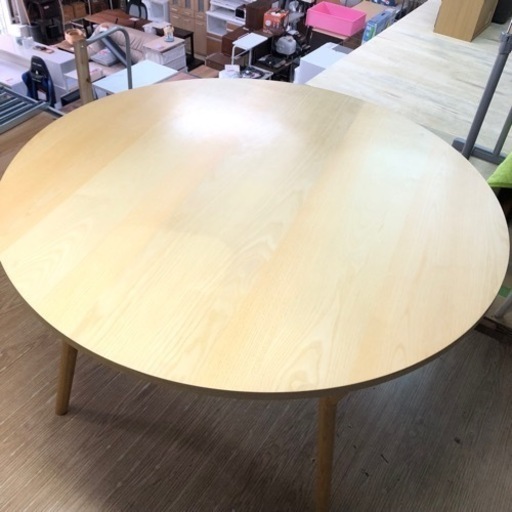 円形ダイニングテーブル 丸テーブル 円形 テーブル ダイニングテーブル 机 引っ越し （検）無印