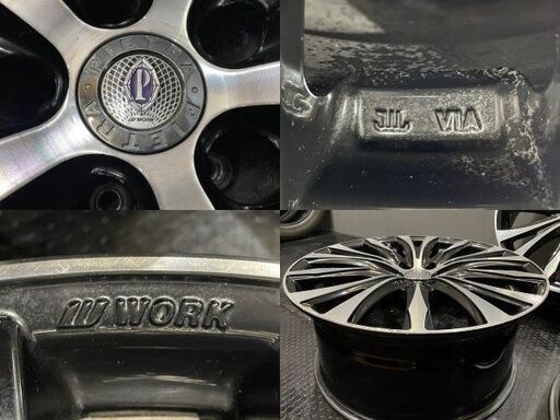 WORK PIETRA ワーク ピエトラ 20インチ 4本 8.5J5HPCD114.3+28 アルファード ヴェルファイア ハリアー等　(VHT014)クレジットカード QRコード決済可能 WORK PIETRA ワーク ピエトラ 20インチ 4本 8.5J5HPCD114.3+28