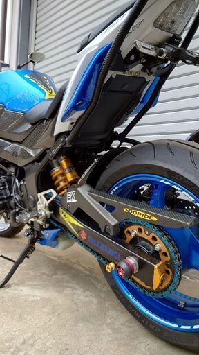 ストファイ GSR750 フルカスタム ヨシムラ マフラー オーリンズ ストファイ GSR750 フルカスタム ヨシムラ マフラー オーリンズ