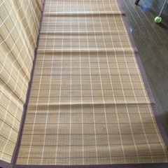 竹製ラグ　ダブルサイズ