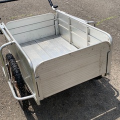 オールアルミ製折り畳みリヤカー！超軽量