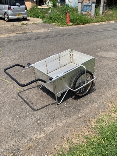 オールアルミ製折り畳みリヤカー!超軽量 | w2-worldbuffet.co.uk