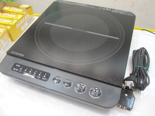 新生活！品質保証☆配達有り！5500円(税別）アイリスオーヤマ IH調理器 IHヒーター 1400W 2021年製