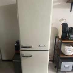 アイリスオーヤマ冷蔵庫（カラーホワイト）