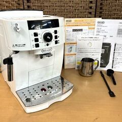 通電確認のみ デロンギ マグニフィカS ECAM22112W ホワイト DeLonghi 全自動コーヒーマシン エスプレッソマシン コーヒーメーカー