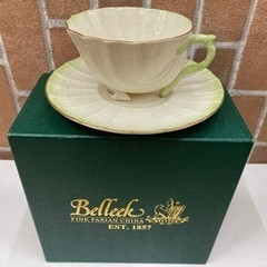 【愛品館江戸川店】Belleek ベリーク ネプチューン カップ...