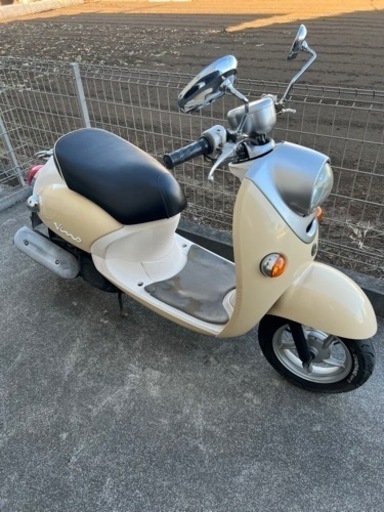 [お問合せ一時停止致します]ヤマハ ビーノ SA-26J 50cc クリーム イエロー ゆるキャン しまりん