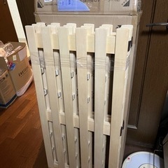 美品　四つ折りすのこベッド