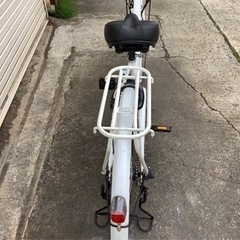45ヤマハ新機種電動アシスト自転車pas ami ホワイトアルミボディー