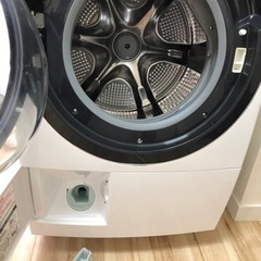日立21年製ドラム式洗濯機