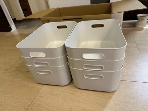 無印良品　やわらかポリエチレンケース中　✖️6個　新品未使用