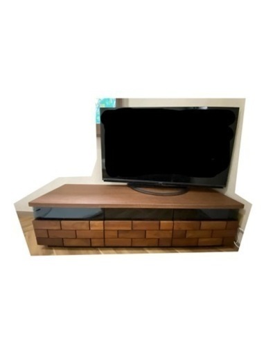 テレビ（50インチ）\u0026テレビ台　リモコン付き