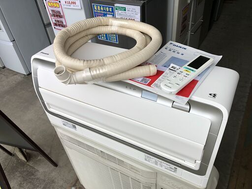 【動作保証あり】DAIKIN うるさらX 2021年 3.6kw 12畳用 冷暖房ルームエアコン AN36YRSK【管理KR358】