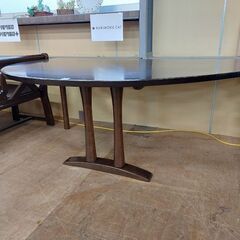 【愛品倶楽部柏店】　カリモク　ＤＩＥＨＲＥ　半円ダイニング５点セット