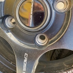 クロススピードハイパーエディション⭐️155/65R14⭐️PCD100/4穴/軽自動車
