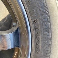 クロススピードハイパーエディション⭐️155/65R14⭐️PCD100/4穴/軽自動車