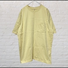 《UNIQLO》オーバーサイズポケツキTシャツ 5分丈 XLサイズ
