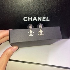 シャネル ピアス 正規品 美品