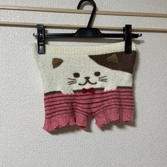 猫ちゃん　毛糸パンツ　腹巻きパンツ