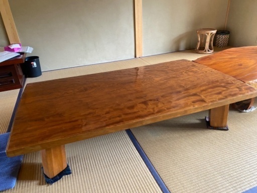 座卓 和風 ローテーブル 手作り オーダーもの - 山梨県の家具