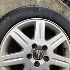 ボルボv50/2.4 純正ホイール タイヤ付き4本