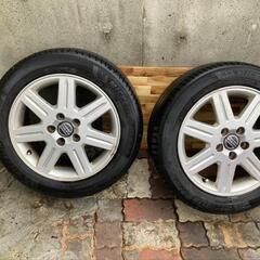 ボルボv50/2.4 純正ホイール タイヤ付き4本