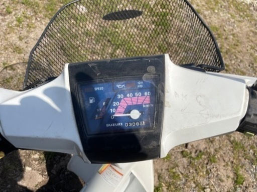 スズキスーパー モレFA14B 2スト原付き スクーター 50cc MOLLET