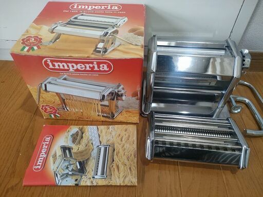 インペリア・パスタマシーン（1度のみ使用）+トルティーヤマシーン！
