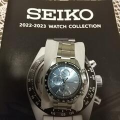 SEIKO腕時計 クロノグラフ SBTR029 取説 保証書 専用箱すべて完備