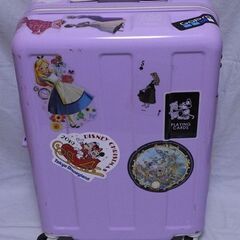 値下げしました　大型スーツケース　薄紫　5泊6日程度　advan...