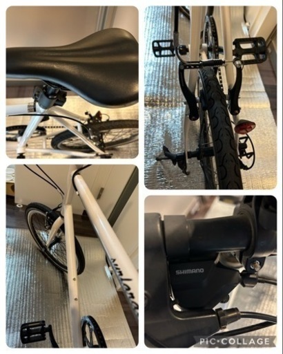 ☆ミニベロ☆アニマト☆ホワイト☆おまけ付き☆