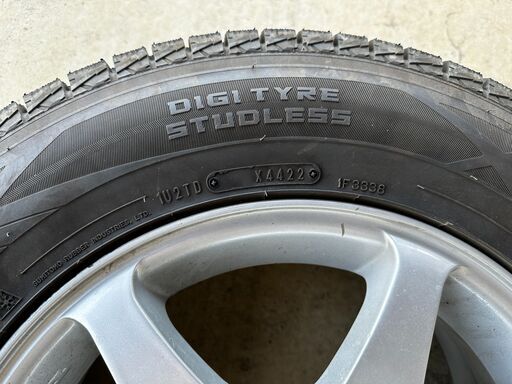 パジェロミニ（日産キックス）アルミ付きスタッドレスタイヤ4本セット  