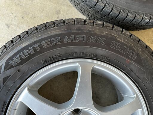 パジェロミニ（日産キックス）アルミ付きスタッドレスタイヤ4本セット  