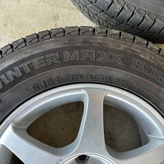 パジェロミニ（日産キックス）アルミ付きスタッドレスタイヤ４本セット新品同様