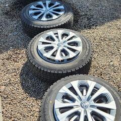 値下げ！希少！【2019年製】195/65/15 プリウス PHV 冬タイヤホイールセット