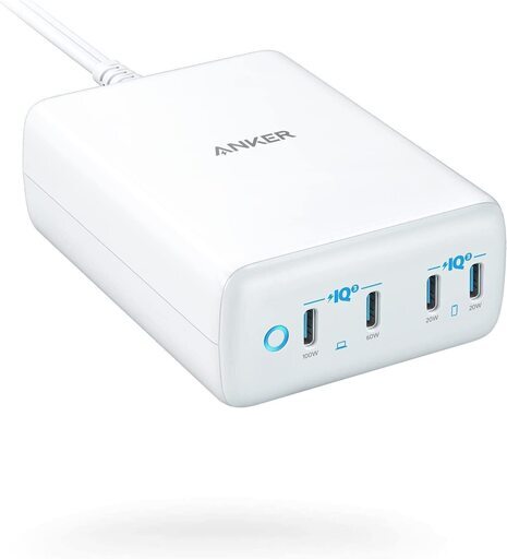 【即日・手渡し可】Anker 547 Charger (120W) (USB PD 充電器 USB-C)【PowerIQ 3.0 (Gen2) 搭載/USB PD 対応/PSE技術基準適合】 MacBook Pro/Air