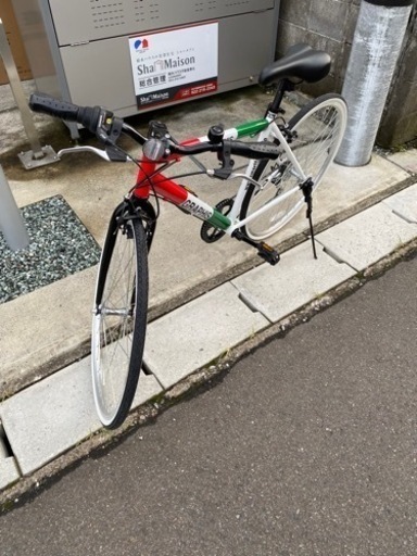J039 使用感有り 軽快自転車 REGAFFInO 6段変速 26インチ