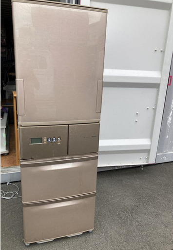 冷凍 冷蔵庫 シャープ SHARP 400L 5ドア チルド機能 両開き ノンフロン SJ-HL40M プラズマクラスター 冷凍冷蔵庫