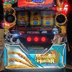 引き取り限定 スロット モンスターハンター 月下雷鳴 コイン不要機付き