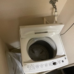 [一人暮らし用]4.5kg容量の洗濯機です