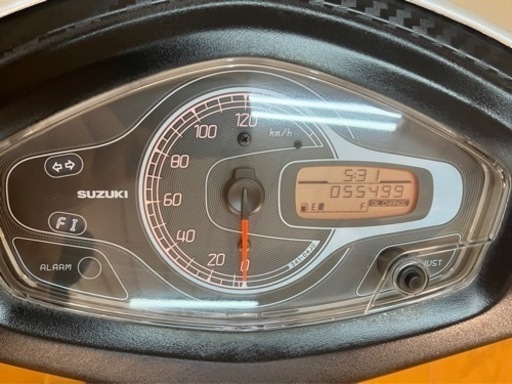 55499km アドレスv125S スズキ CF4MA 小型☆ 始動動画あり | real