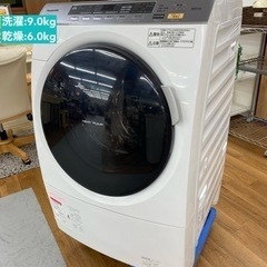 I381 🌈 Panasonic ななめ型ドラム式洗濯乾燥機 （...